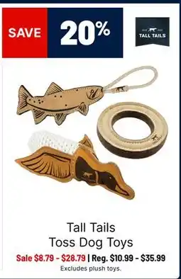 Ren’s Pets Depot Tall Tails Toss Dog Toys offer