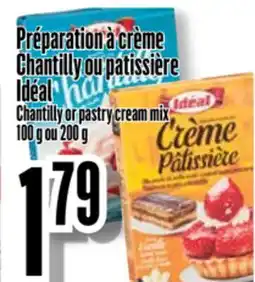 Bonanza Préparation à crème Chantilly ou patissière Idéal offer