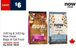 Ren’s Pets Depot Now Fresh Bags of Cat Food offer
