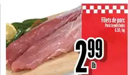 Bonanza Filets de porc offer