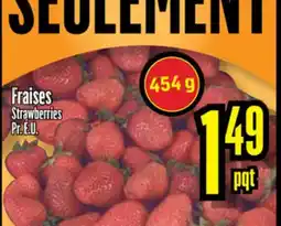 Bonanza Fraises offer