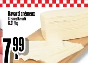 Bonanza Havarti crémeux offer