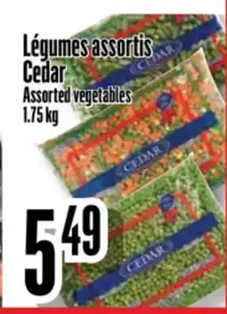 Bonanza Cedar Assorted Vegetables offer
