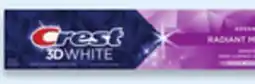 Walmart Crest 3D White Advanced toothpaste offer