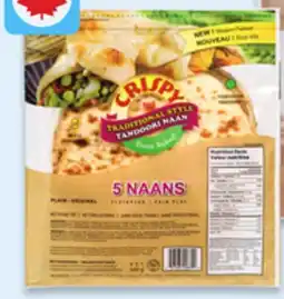 Walmart Crispy naan offer