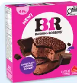 Walmart Baskin-Robbins ice cream tubs or novelties offer