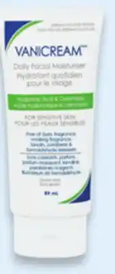 Walmart Vanicream daily facial moisturizer offer