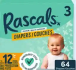 Walmart Rascals superpack diapers 56s - 64s offer
