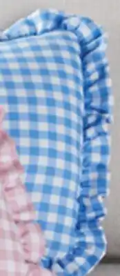 Walmart Easter gingham pillows offer