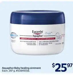 Walmart Aquaphor Baby healing ointment offer