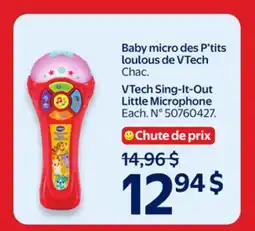 Walmart VTech Sing-It-Out Little Microphone offer