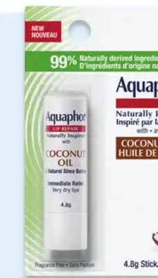 Walmart Aquaphor natural lip balm offer
