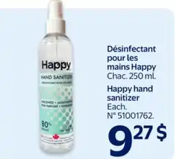 Walmart Happy hand sanitizer offer