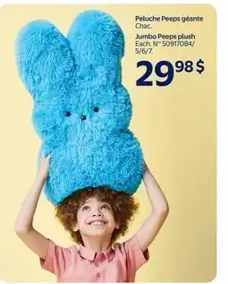 Walmart Jumbo Peeps plush offer