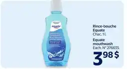 Walmart Equate mouthwash offer