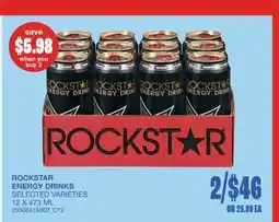 Wholesale Club ROCKSTAR ENERGY DRINKS offer