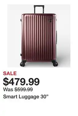 TSC Stores Smart Luggage 30 offer