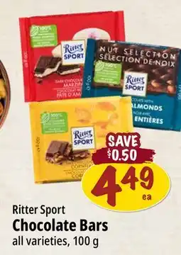 Farm Boy Ritter Sport Chocolate Bars offer