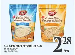 Al Premium Food Mart DAN.D.PAK QUICK OATS/ROLLED OATS offer