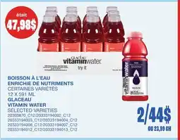 Wholesale Club BOISSON À L'EAU ENRICHIE DE NUTRIMENTS VITAMIN WATER offer