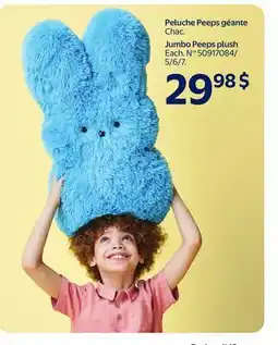 Walmart Jumbo Peeps plush offer