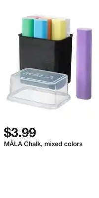IKEA MÅLA Chalk, mixed colors offer