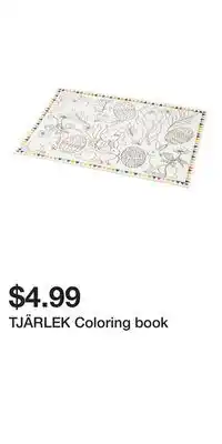 IKEA TJÄRLEK Coloring book offer