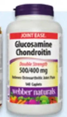Walmart Webber Naturals glucosamine 140s or omega 180s offer