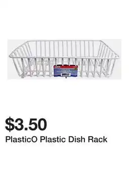 Dollarama PlasticO Plastic Dish Rack offer