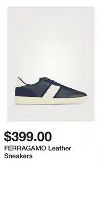 Holt Renfrew FERRAGAMO Leather Sneakers offer