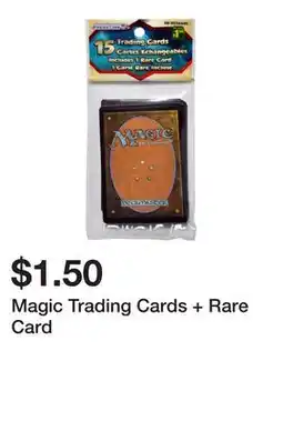 Dollarama Magic Trading Cards + Rare Card offer