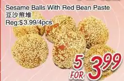 Foody Mart Sesame Balls With Red Bean Paste offer