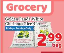 Fresh Value Golden Panda White Glutinous Rice 4Lb offer
