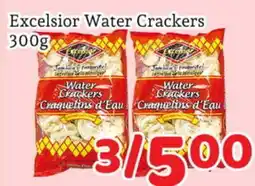 Fresh Value Excelsior Water Crackers offer