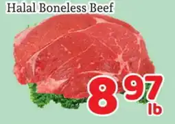 Fresh Value Halal Boneless Beef offer