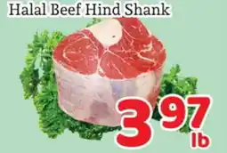 Fresh Value Halal Beef Hind Shank offer