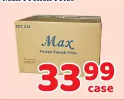 Fresh Value Max French Fries offer