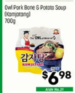 Galleria Supermarket Owl Pork Bone & Potato Soup (Kamjotang) offer