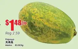 Btrust Supermarket Papaya offer