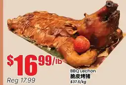 Btrust Supermarket BBQ Lechon offer