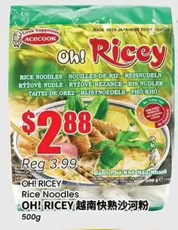 Btrust Supermarket OH! RICEY Rice Noodles offer