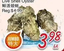 Foody Mart Live Shell Oyster offer