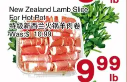 First Choice Supermarket New Zealand Lamb Slice For Hot Pot offer