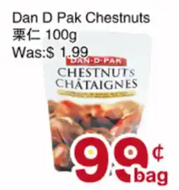 First Choice Supermarket Dan D Pak Chestnuts offer