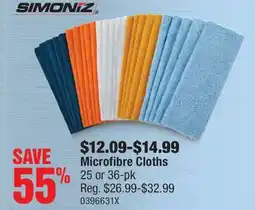 PartSource SIMONIZ Microfibre Cloths offer