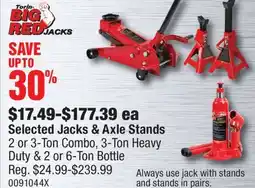 PartSource Torin Big Red Jacks Selected Jacks & Axle Stands offer