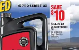 PartSource OE Full Synthetic Oil 5L 3 grades offer