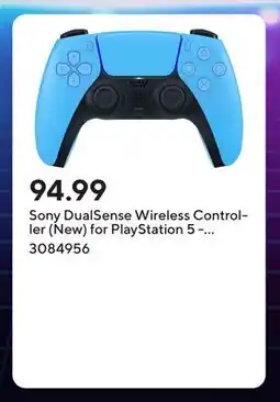 Staples Sony DualSense Wireless Controller (New) for PlayStation 5 - Starlight Blue offer
