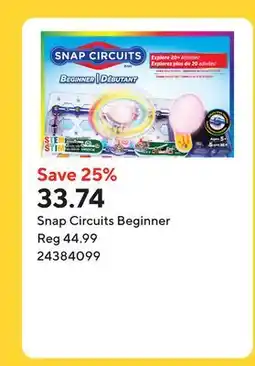 Staples Snap Circuits Beginner offer