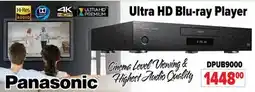2001 Audio Video DPUB9000 - ULTRA HD PREMIUM BLU-RAY PLAYR offer